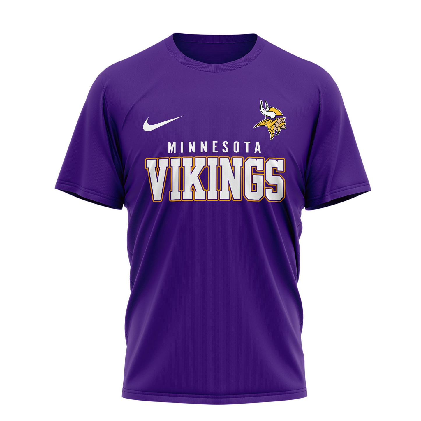 MIN x NFL Whole Lot of Football Christian Cross 3D Shirt