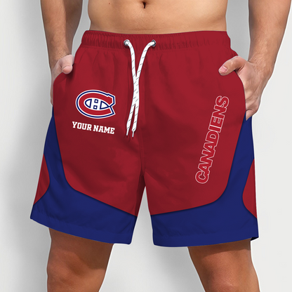 MON x NHL Team Special Short Pants For Men Custom Name Gifts DATND TANTD 090426