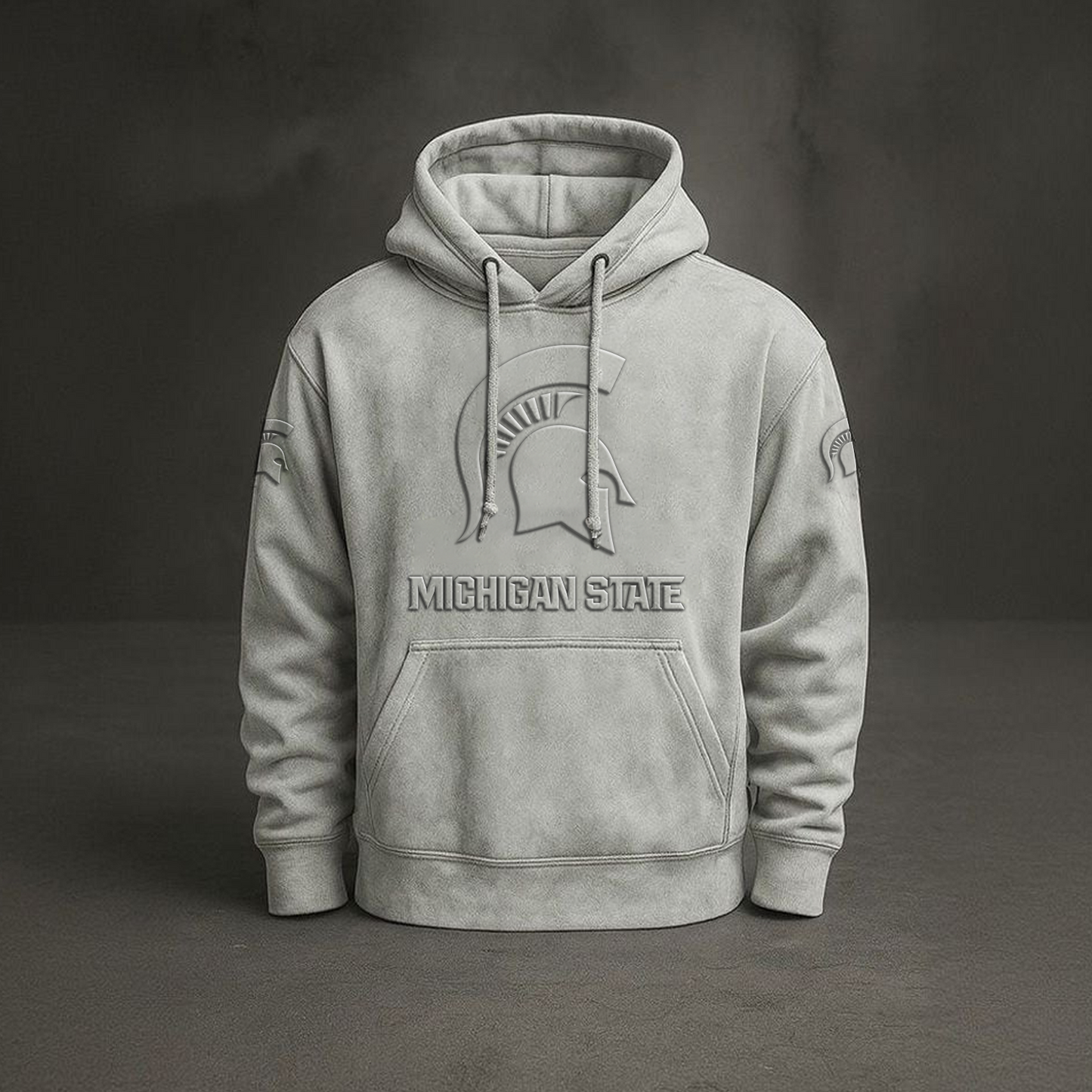MSU Embossed Hoodie DatND DVT