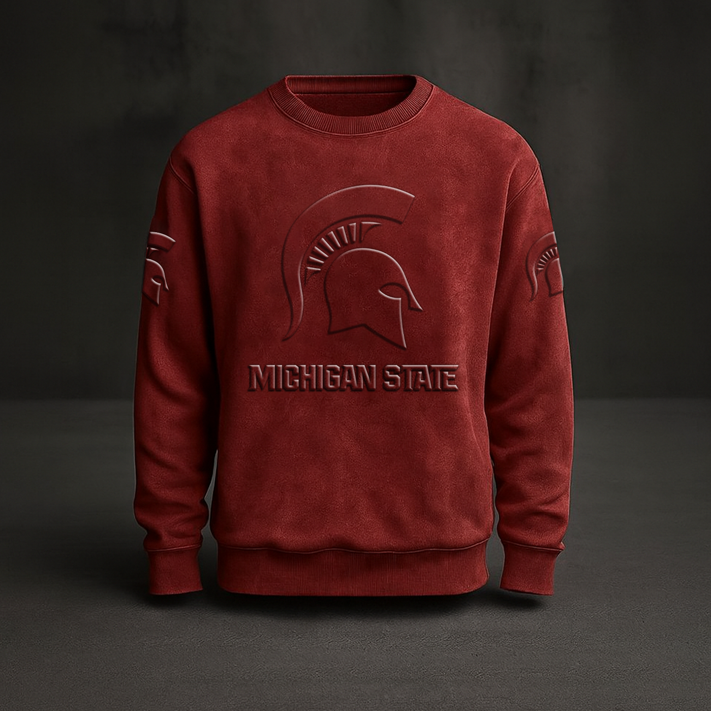 MSU Embossed SweatShirt DatND DVT