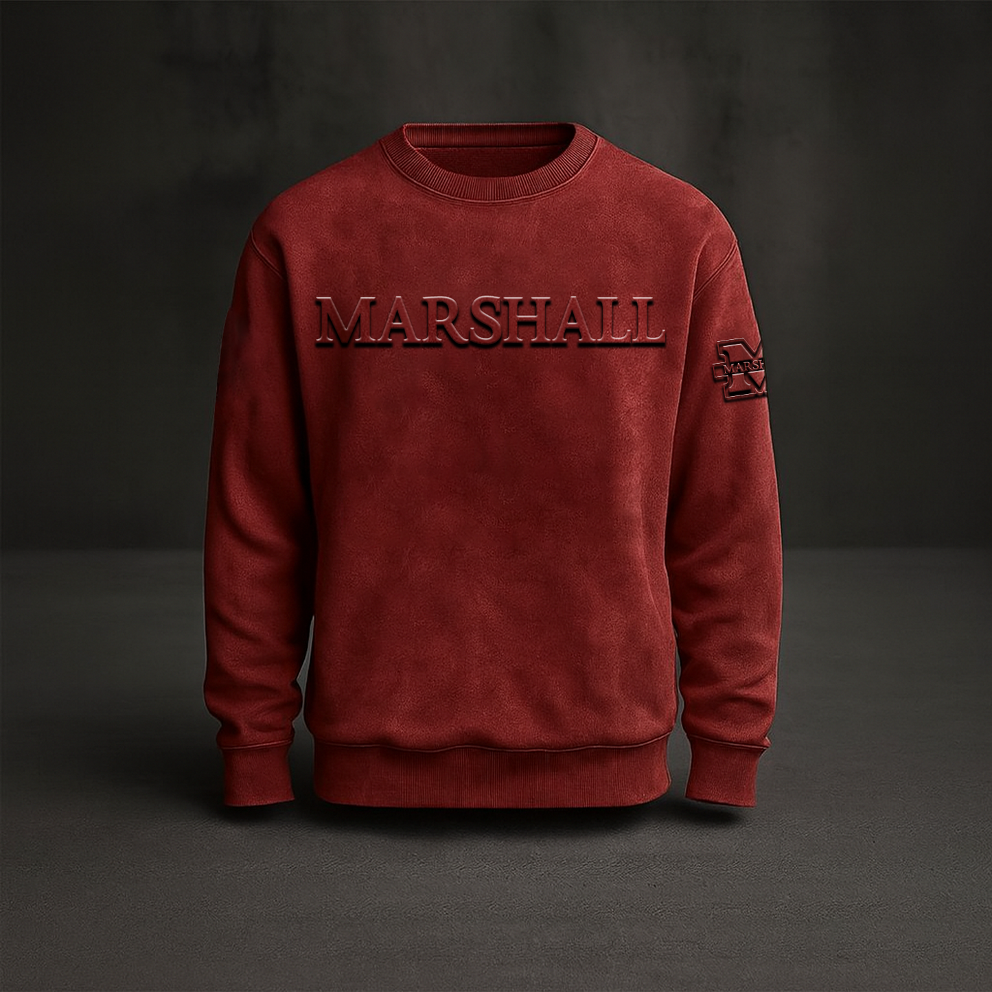 MTH x NCAA Embossed Sweat Shirt DATND TANTD