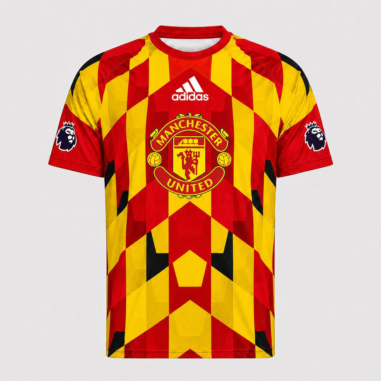 MU x Premium EPL Geometric Fan Performance T-Shirt