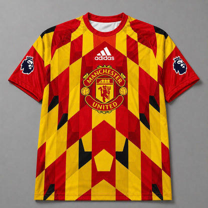 MU x Premium EPL Geometric Fan Performance T-Shirt