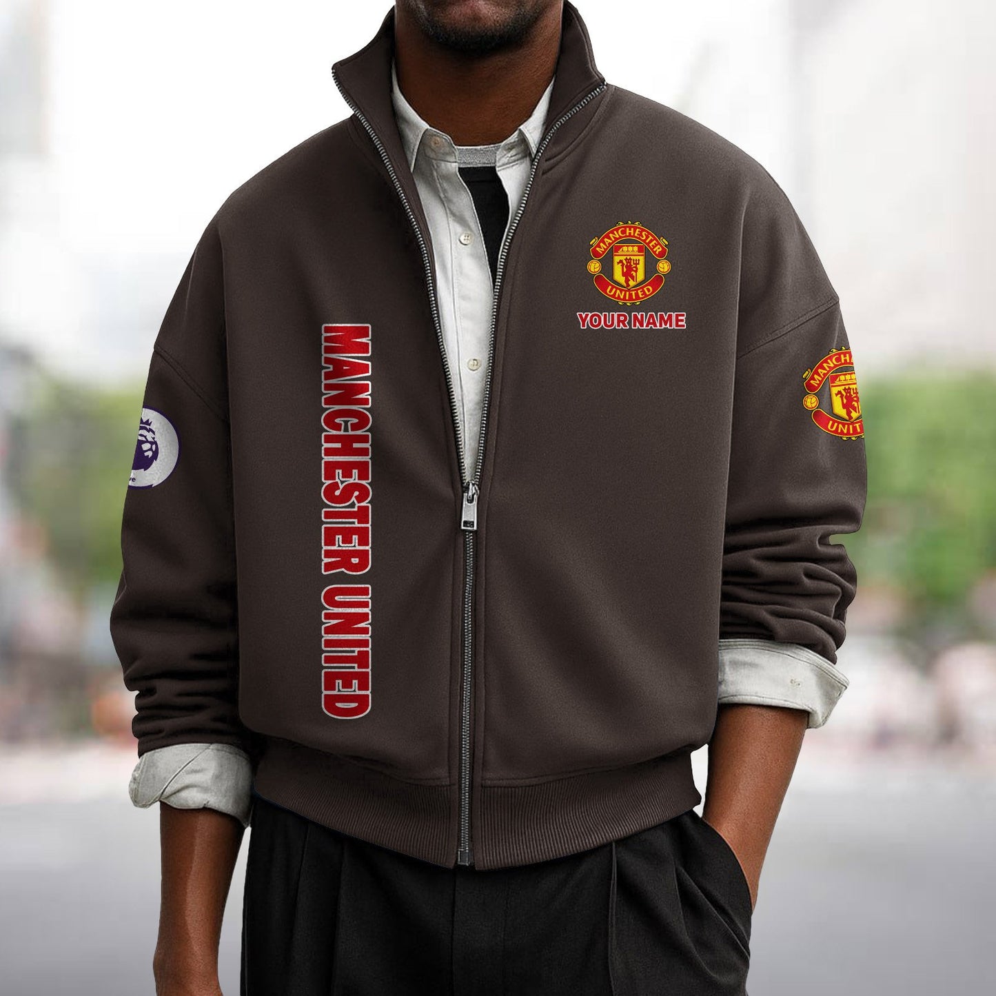 MUN x EPL Men's Zipper Sweatshirt DatND DVT