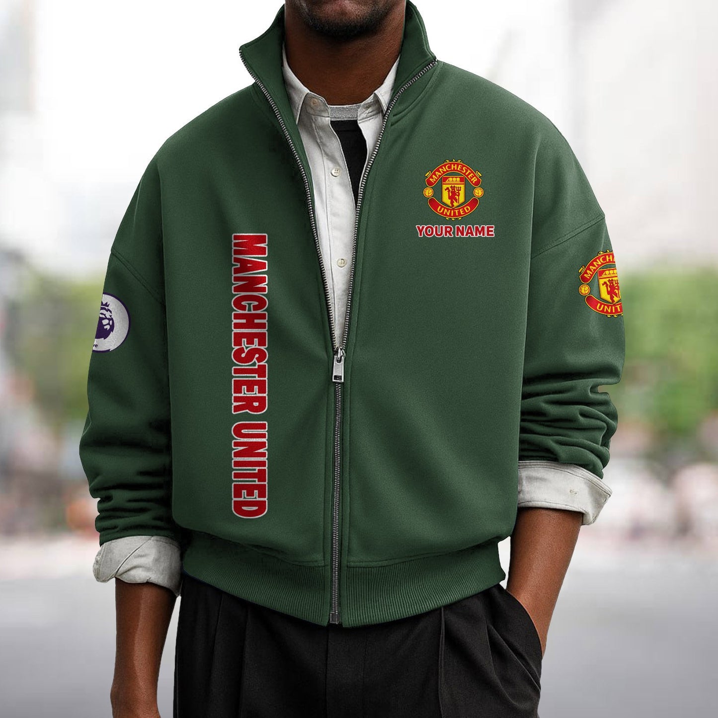 MUN x EPL Men's Zipper Sweatshirt DatND DVT