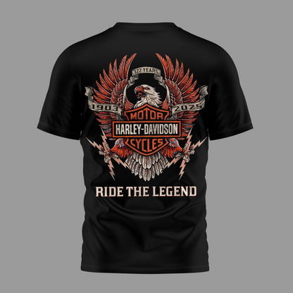 MV Premium NFL 122 Year Motorcycle 3D Shirt DDT NTL