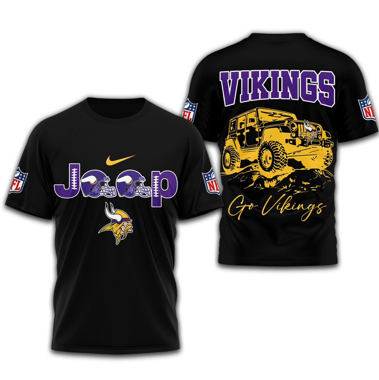 MV Premium NFL Jeep 3D Shirt DDT 101125 NTL