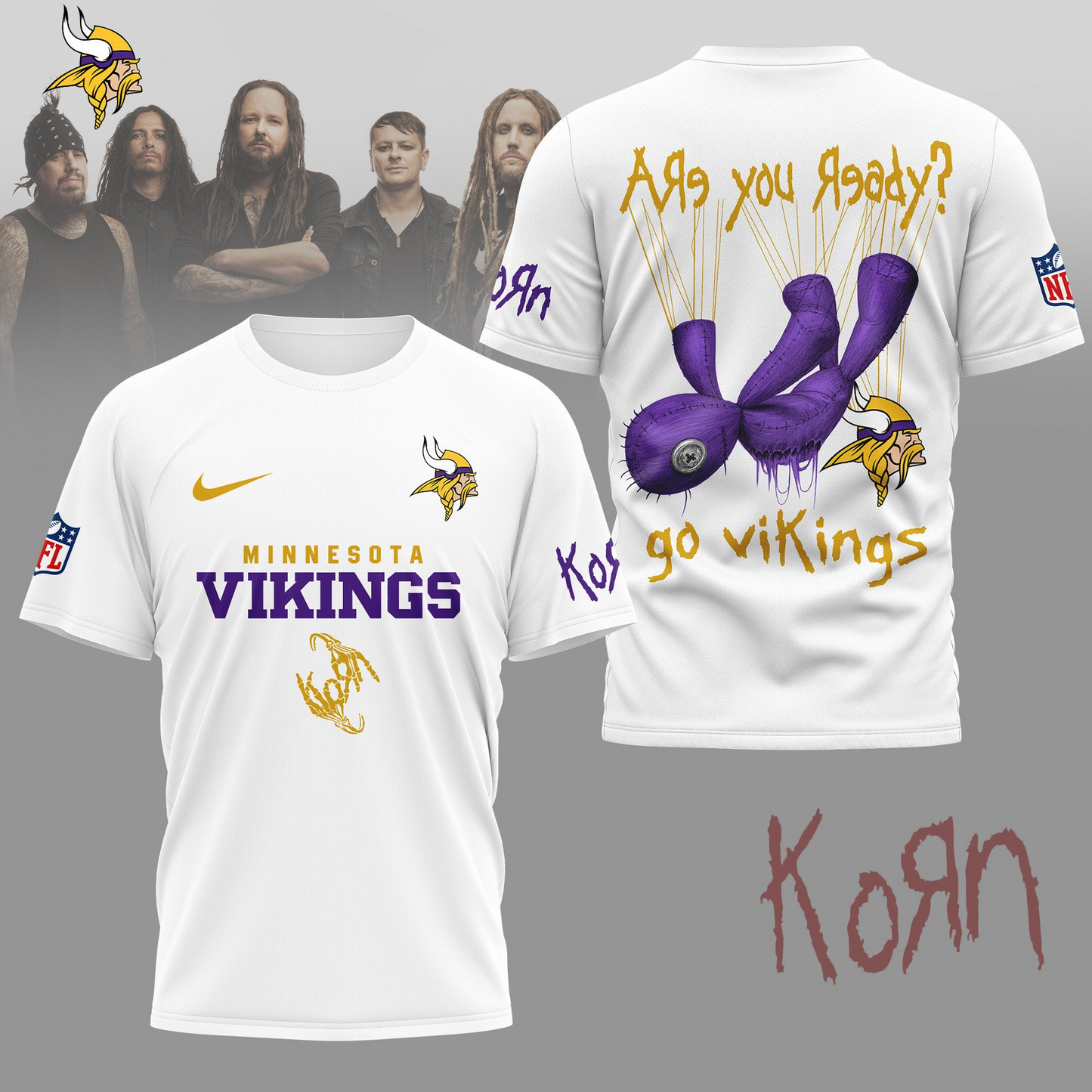 MV Premium NFL Korn Fan Shirt DDT CTND