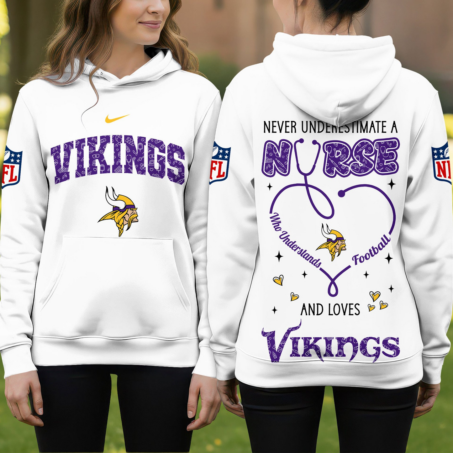 MV Premium NFL Nurse Pride Hoodie DDT 101125 HLPHUONG