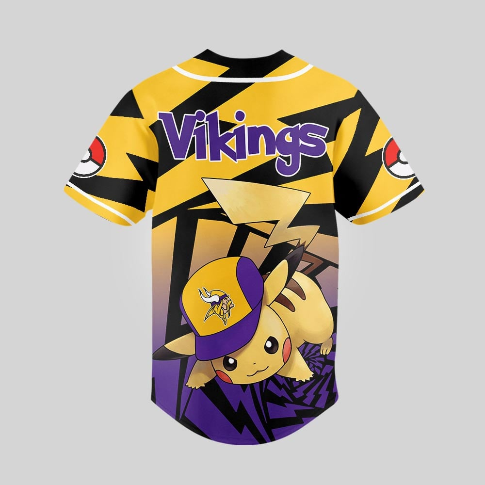 MV Premium NFL Pikachu Jersey Shirt DDT 101125 HLPHUONG