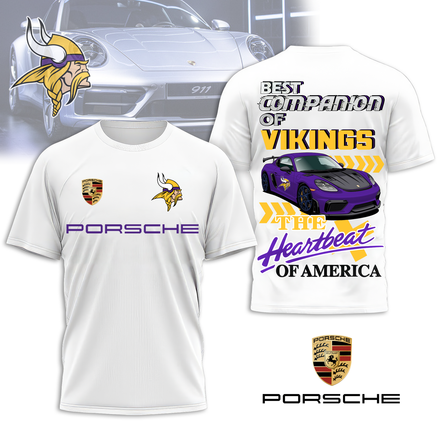 MV Premium NFL Pors 3D Shirt DDT CTND