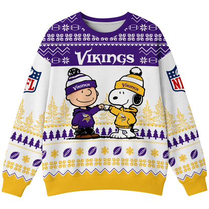 MV Premium NFL Snoopy Winter SweatShirt DDT CTND