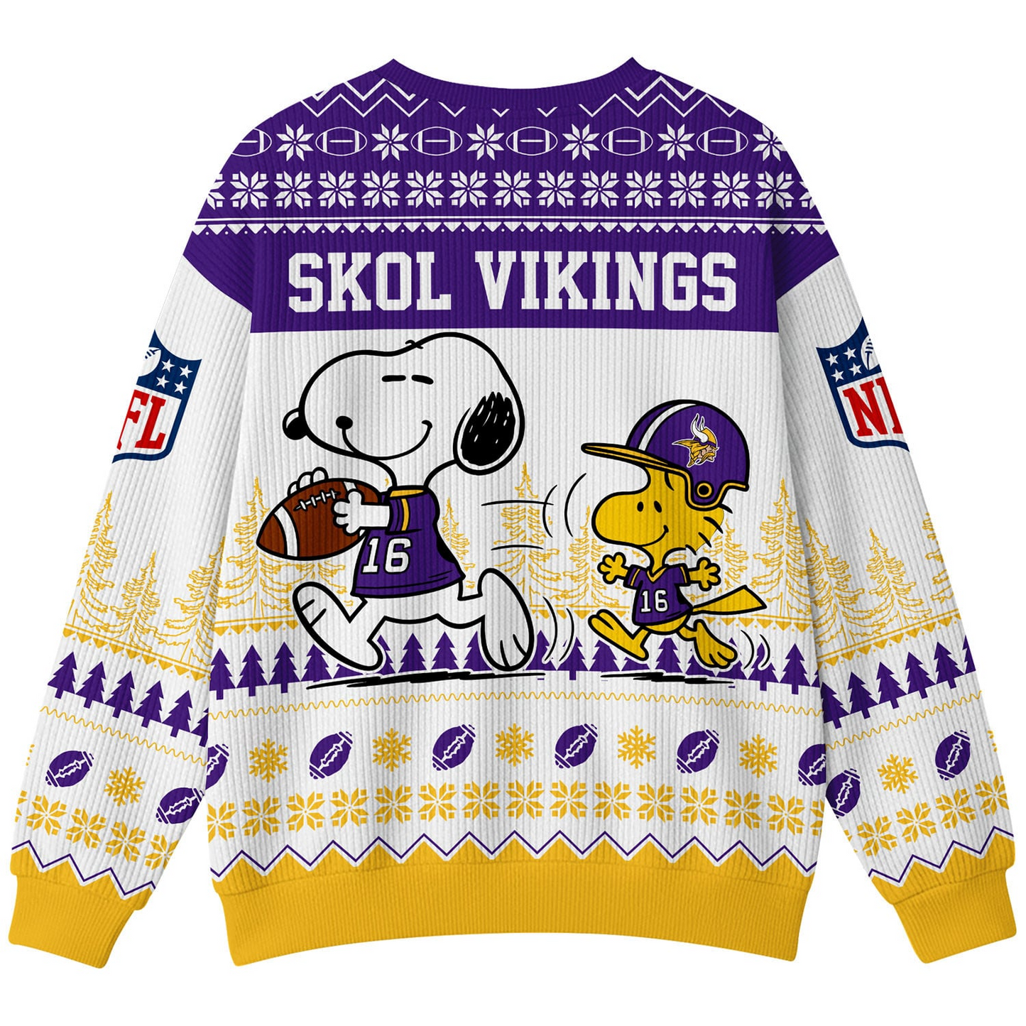 MV Premium NFL Snoopy Winter SweatShirt DDT CTND