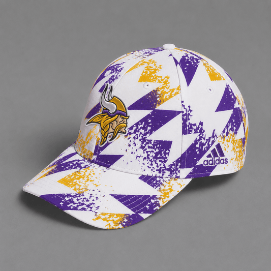 MV Premium NFL Sports Fan Geometric Pattern Baseball Cap