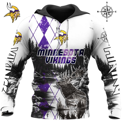 MV x NFL Hiking 3D Hoodie DDT CTND