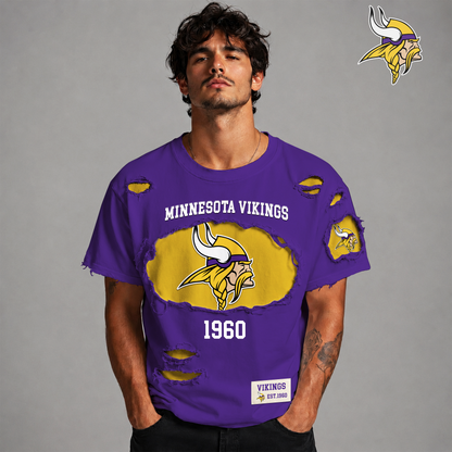 MV x NFL LUXURY CREW-Neck T-Shirt FOR SUMMER HOLIDAY  180626