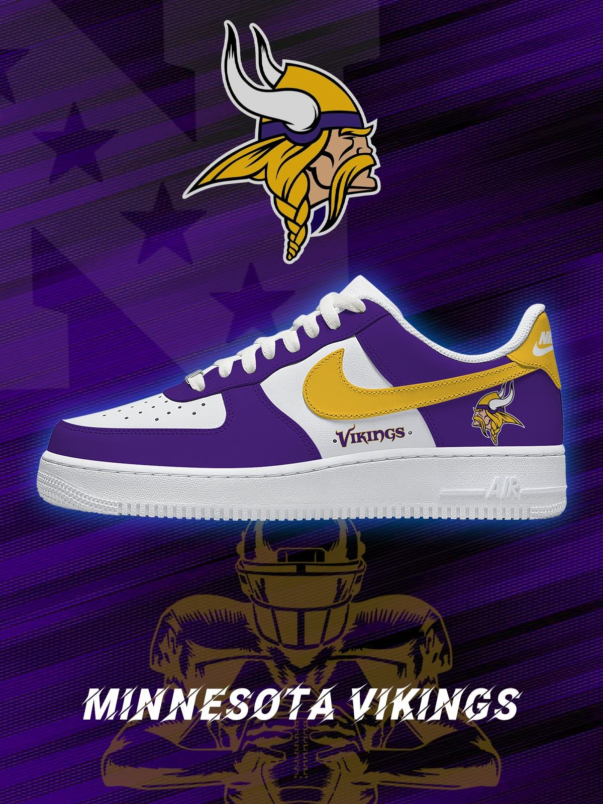 MV x NFL Luxury AF1 Sneakers 200626