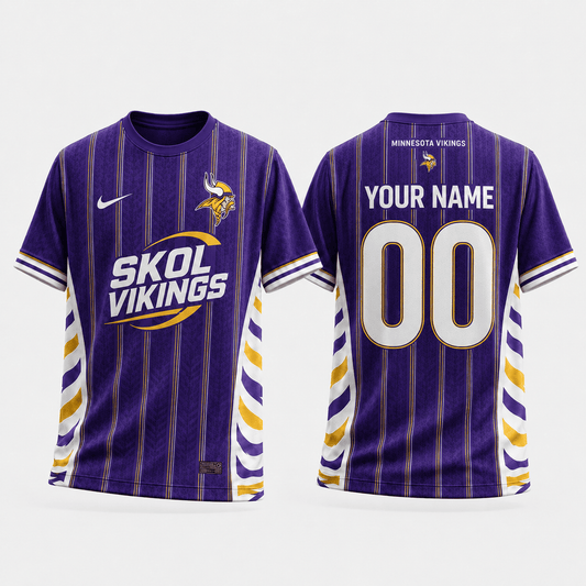 MV x NFL Personalized T-Shirt for Football Fans