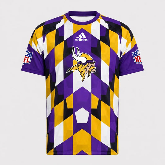 MV x NFL Premium Geometric Fan Performance T-Shirt