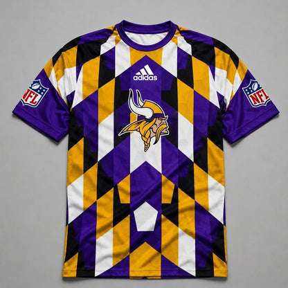 MV x NFL Premium Geometric Fan Performance T-Shirt