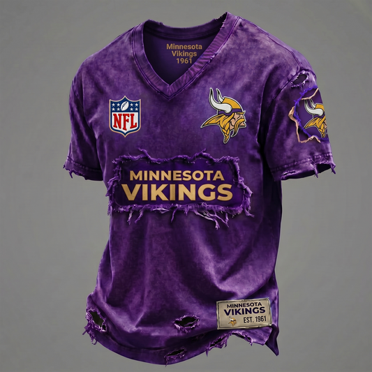 MV NFL Premium V-Neck T-shirt Gift For Fans 0306 NAK DATND NHT