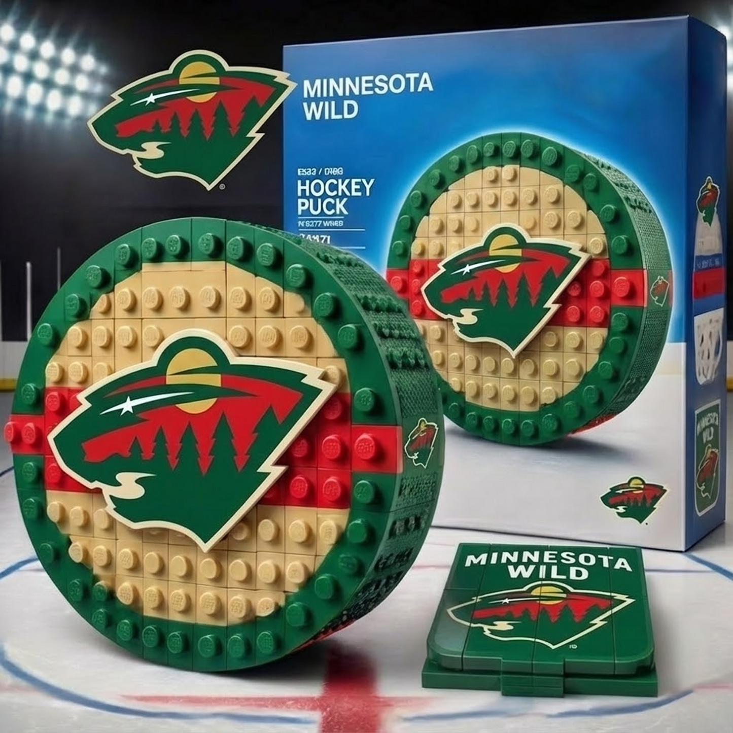 NHL Hockey Game Building Blocks 0512 DDT CTND