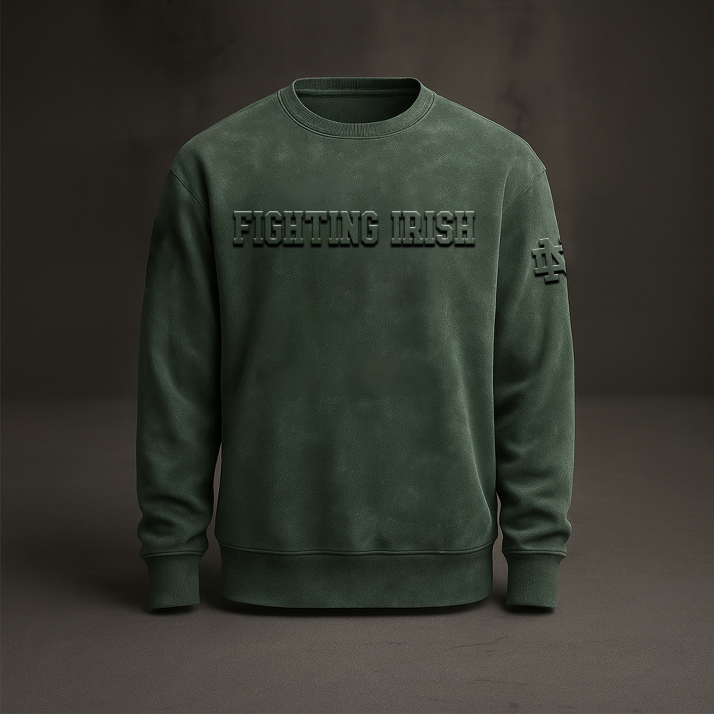 ND x NCAA Embossed Sweat Shirt DATND TANTD