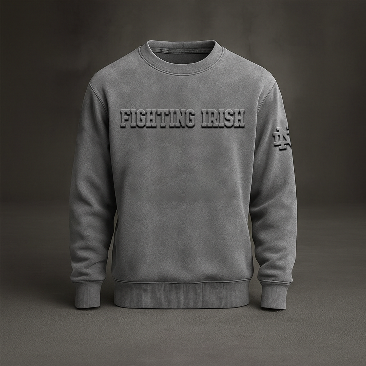 ND x NCAA Embossed Sweat Shirt DATND TANTD