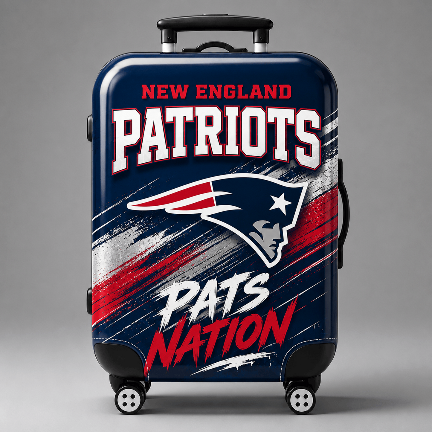 NE Premium NFL Game Day Football Fan Luggage Cover 1706