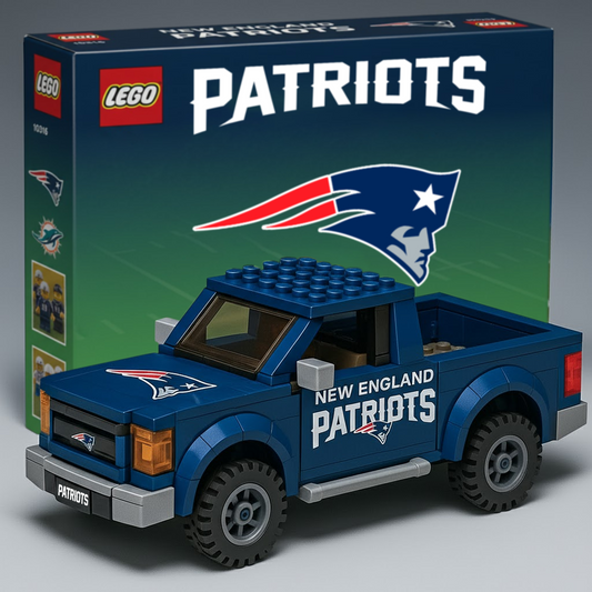NE x NFL Building Blocks Truck Toy Set V2 DatND DVT