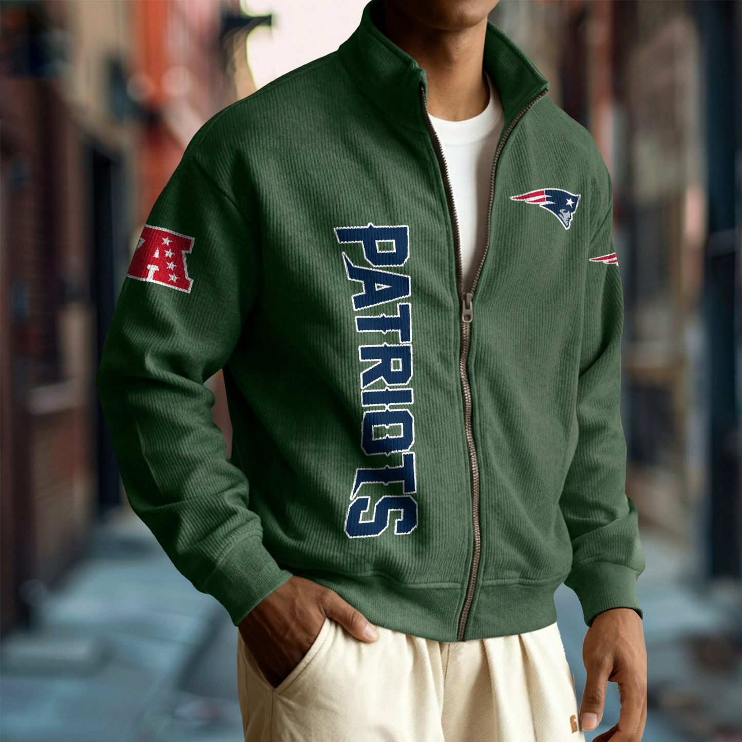 NE x NFL Corduroy Zip-Up Jacket DatND DVT