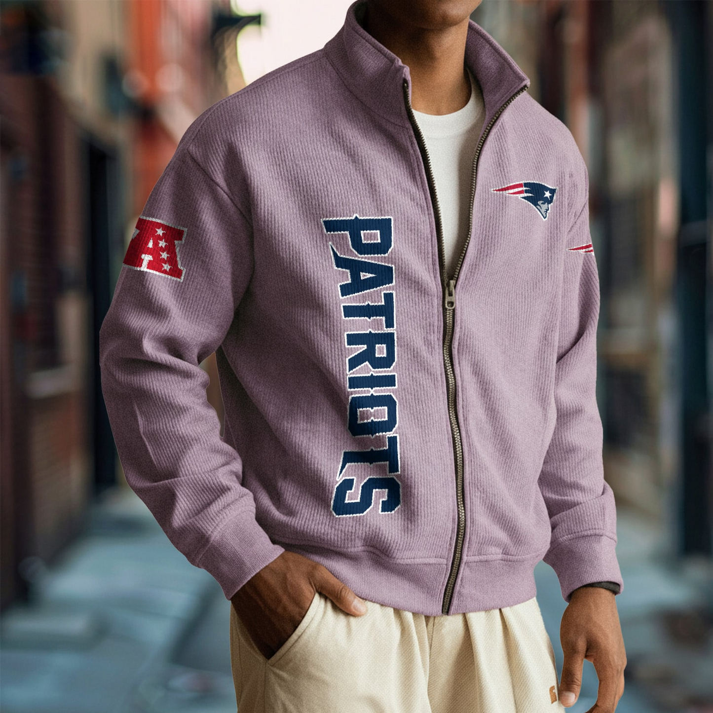 NE x NFL Corduroy Zip-Up Jacket DatND DVT