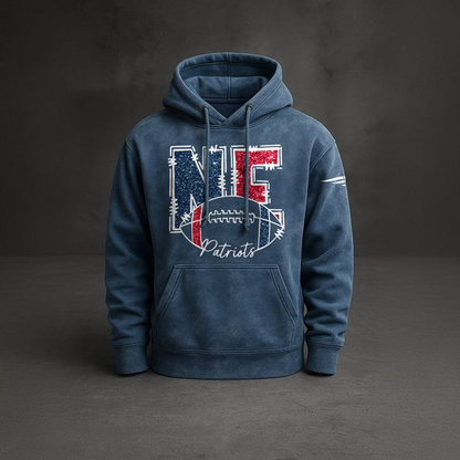 NE x NFL Embossed Hoodie DatND THUONGNH