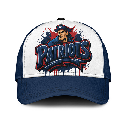 NE x NFL Premium Custom Graffiti Team Cap
