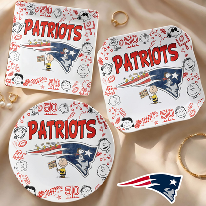 NE x NFL Premium NFL Snoopy Jewelry Dish 0406 DatND DVT