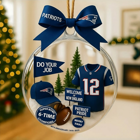 NE x NFL Premium Ornament 1011 DatND DVT