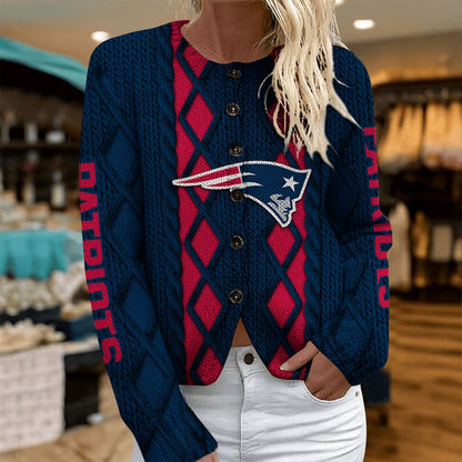 NE x NFL Women's Cardigan Sweater DatND DVT
