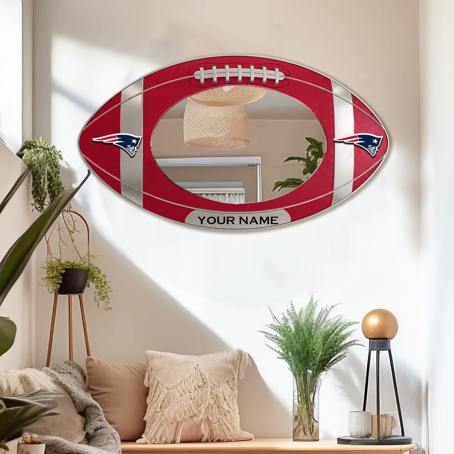 NEP Custom NFL Wall Mirror Decor For Fan DDT CTND