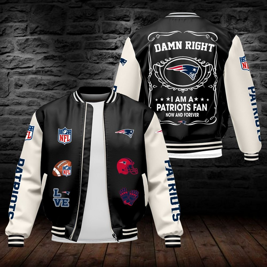 NEP NFL Premium Leather Bomber Jacket DDT HLPHUONG