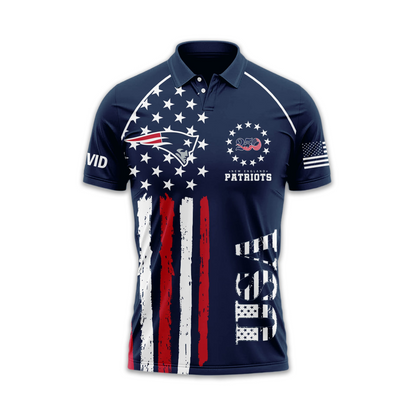 NEP Premium NFL American Semiquincentennial Polo Shirt 010726