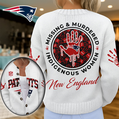 NEP Premium NFL Cozy Knit Cardigan DDT NTL
