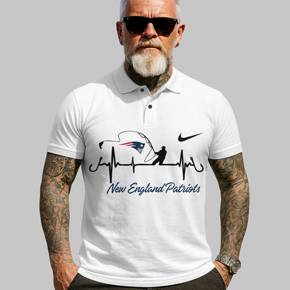 NEP Premium NFL Fishing In My DNA Polo Shirt DDT CTND