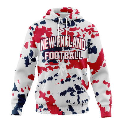 NEP Premium NFL Gridiron Splash Personalized Hoodie DDT CTND