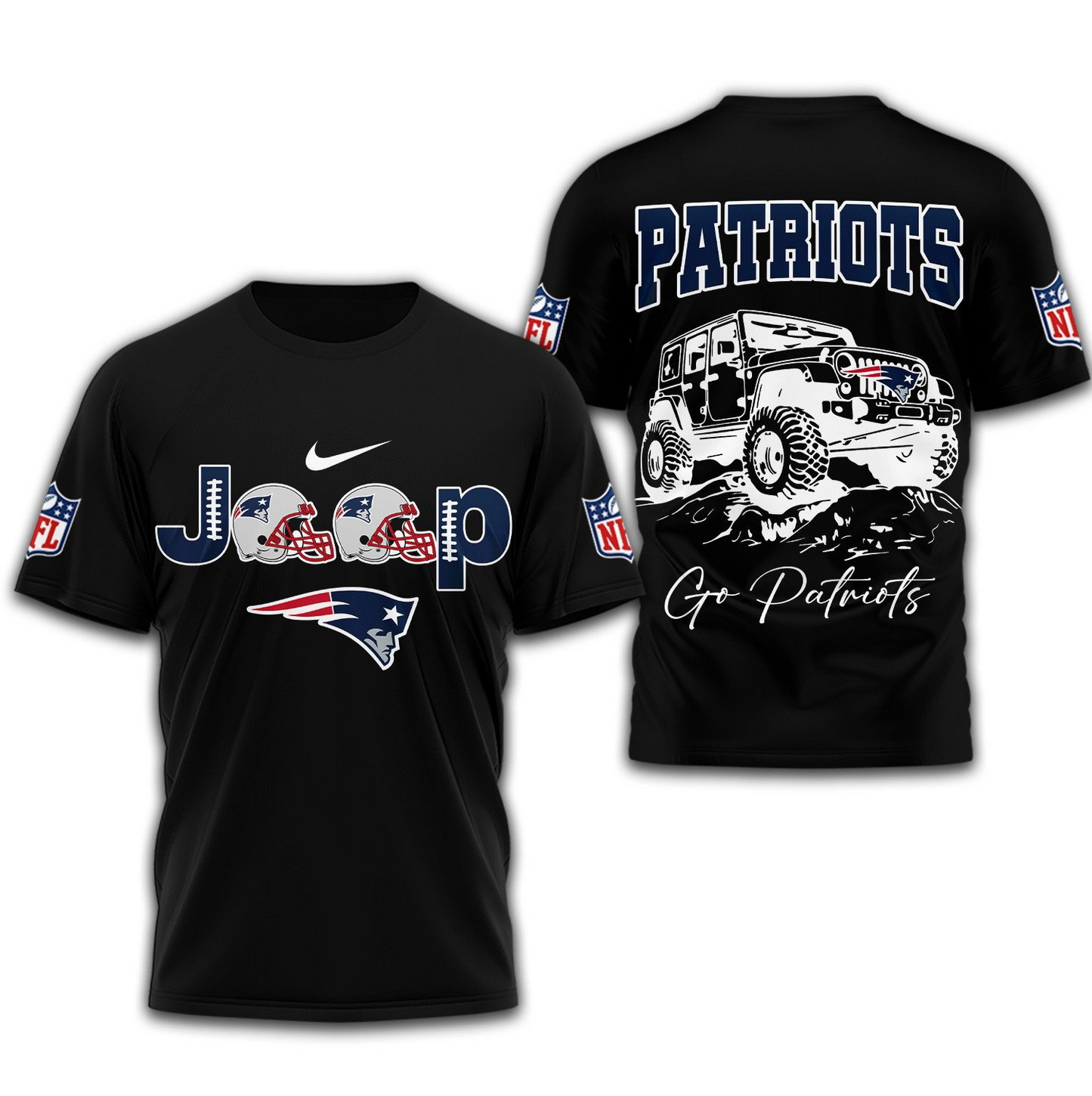 NEP Premium NFL Jeep 3D Shirt DDT 101125 NTL