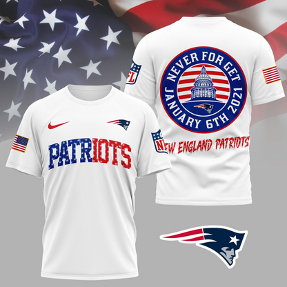 NEP Premium NFL Never Forget January 6th 3D Shirt DDT 281125 NTL