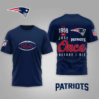 NEP Premium NFL Once Before I Die Shirt DDT CTND