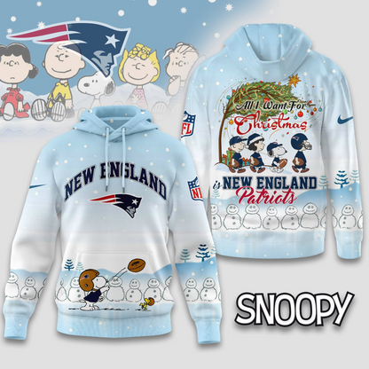 NEP Premium NFL Peanuts Snow Day Hoodie DDT CTND