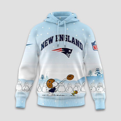 NEP Premium NFL Peanuts Snow Day Hoodie DDT CTND