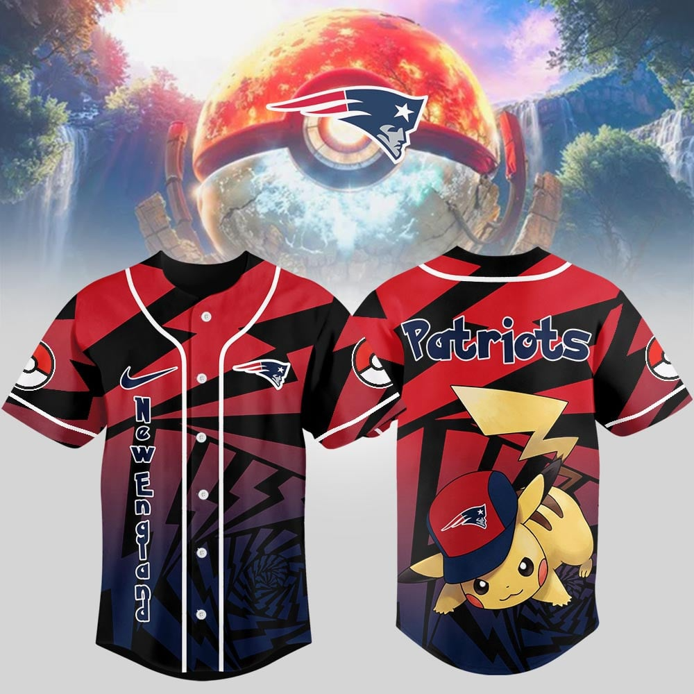 NEP Premium NFL Pikachu Jersey Shirt DDT 101125 HLPHUONG