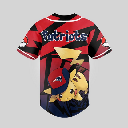 NEP Premium NFL Pikachu Jersey Shirt DDT 101125 HLPHUONG